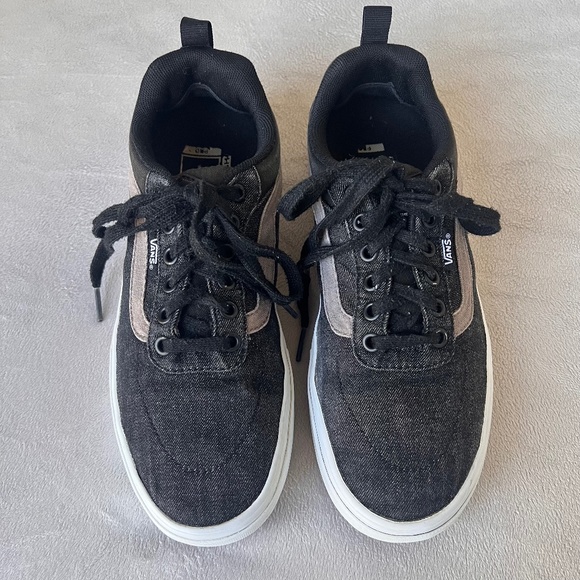 Vans Kyle Walker Pro Black / Grey Skateboarding Skate Shoe Size 7.5 - Picture 2 of 12